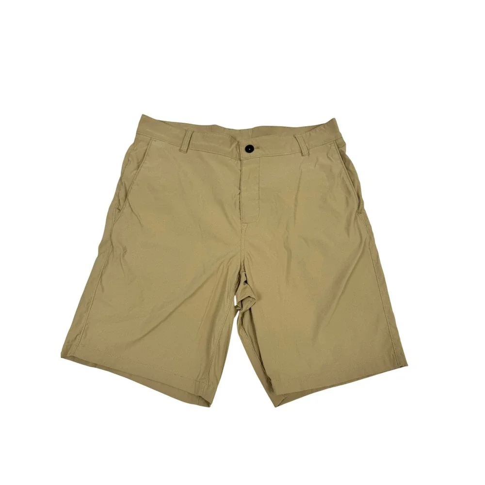 The North Face Pathfinder Shorts Men's 34 Beige Quick Dry Stretch Hiking